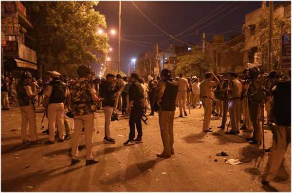 दिल्ली हिंसा इलाके में ड्रोन कैमरा रखेगा चप्पे-चप्पे पर नजर